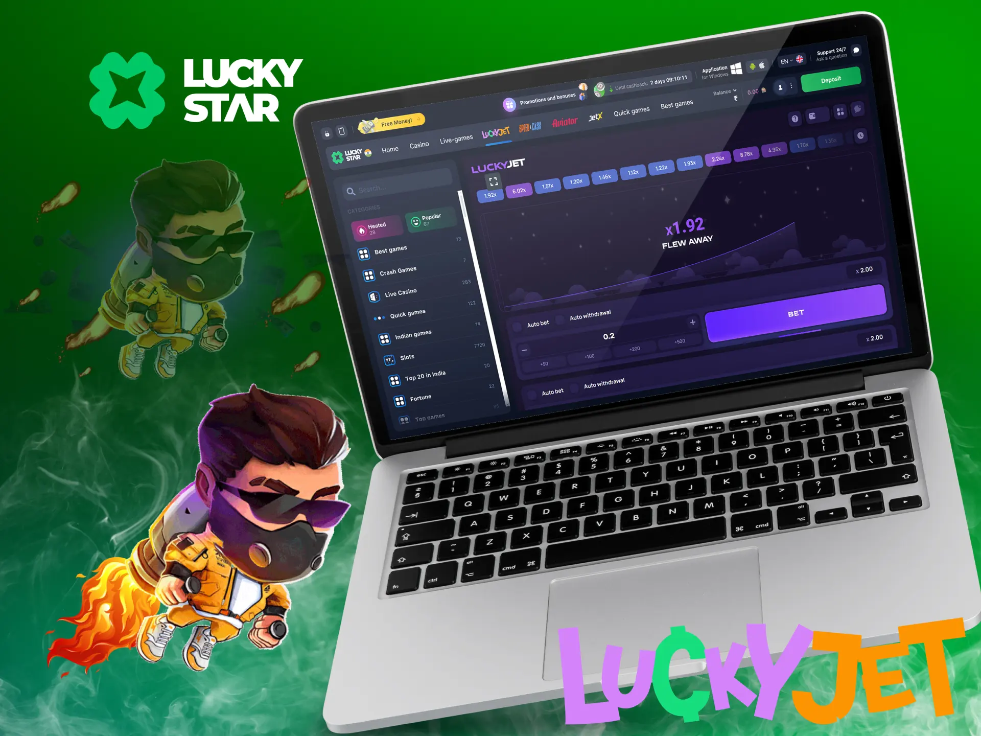 lucky star aviator game Review